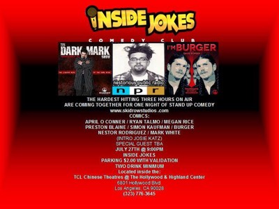 Comedyshow Promo Insidejokes