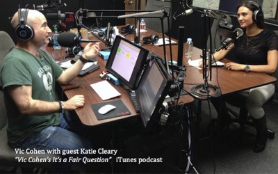 PIC 3 Vic Cohen In Studio With Katie Cleary1